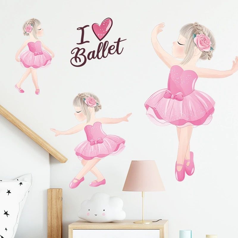 Wandtattoo - Ich liebe Ballett