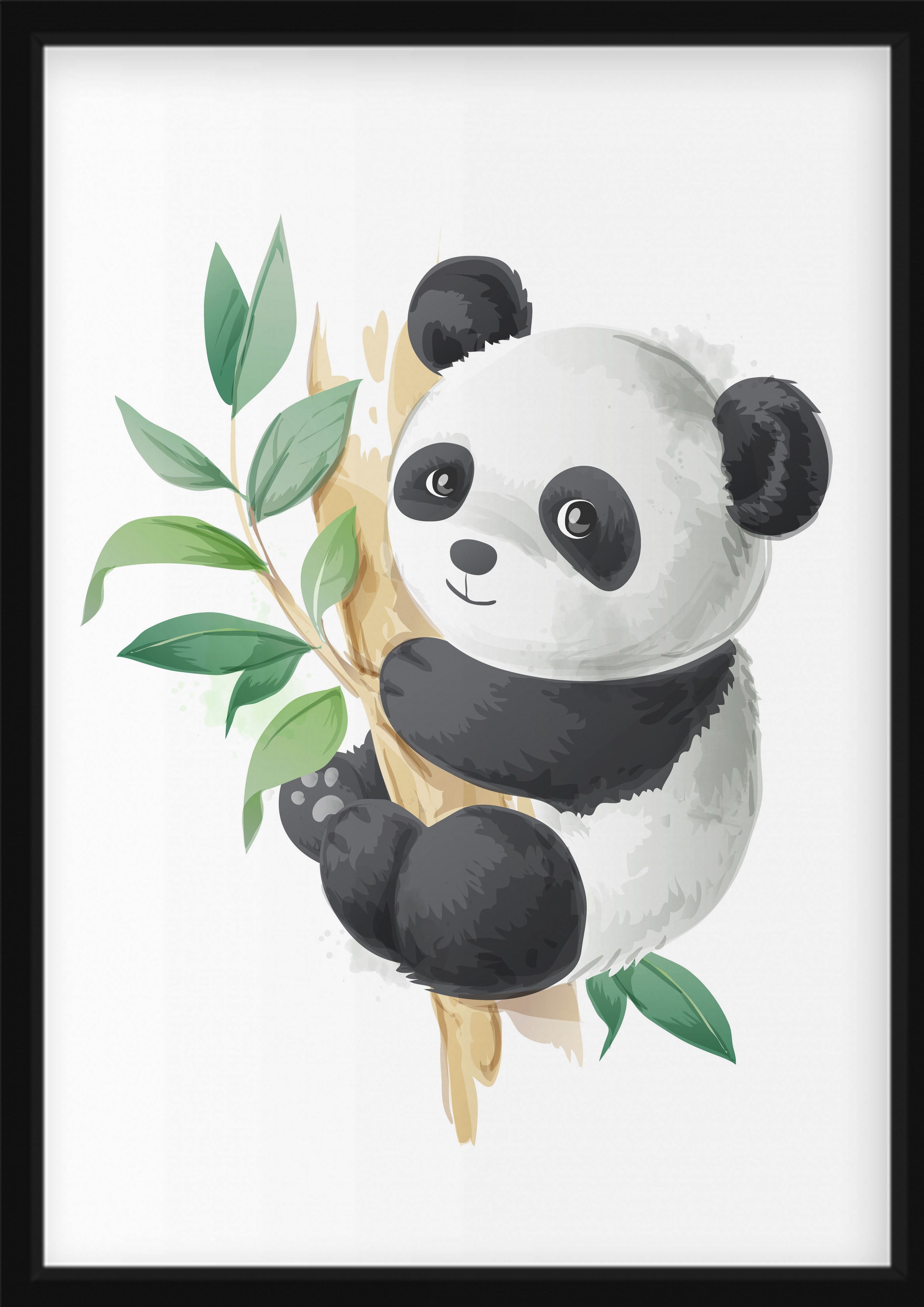 Baum Panda Poster - im